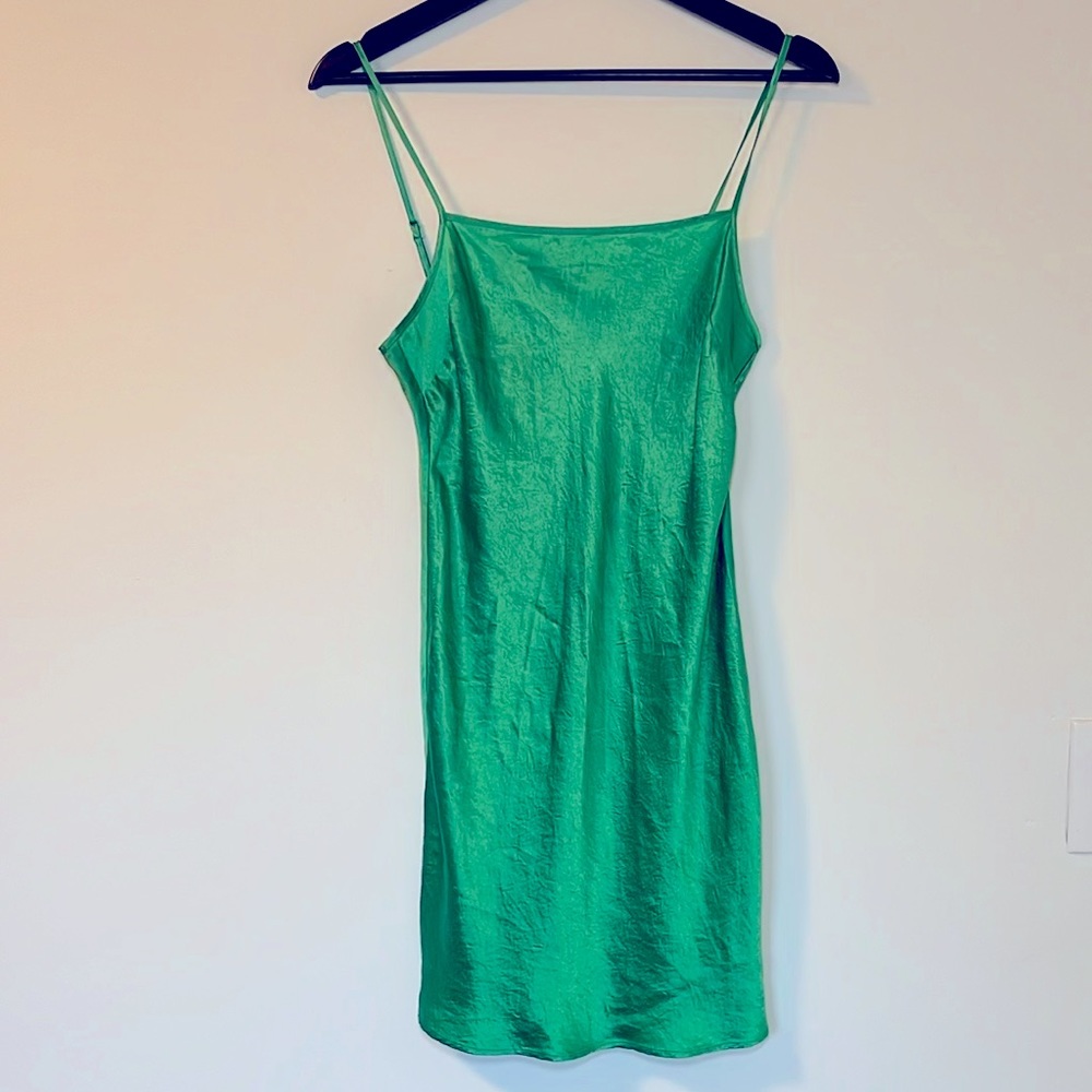 Aritzia Mini Stain Slip Dress